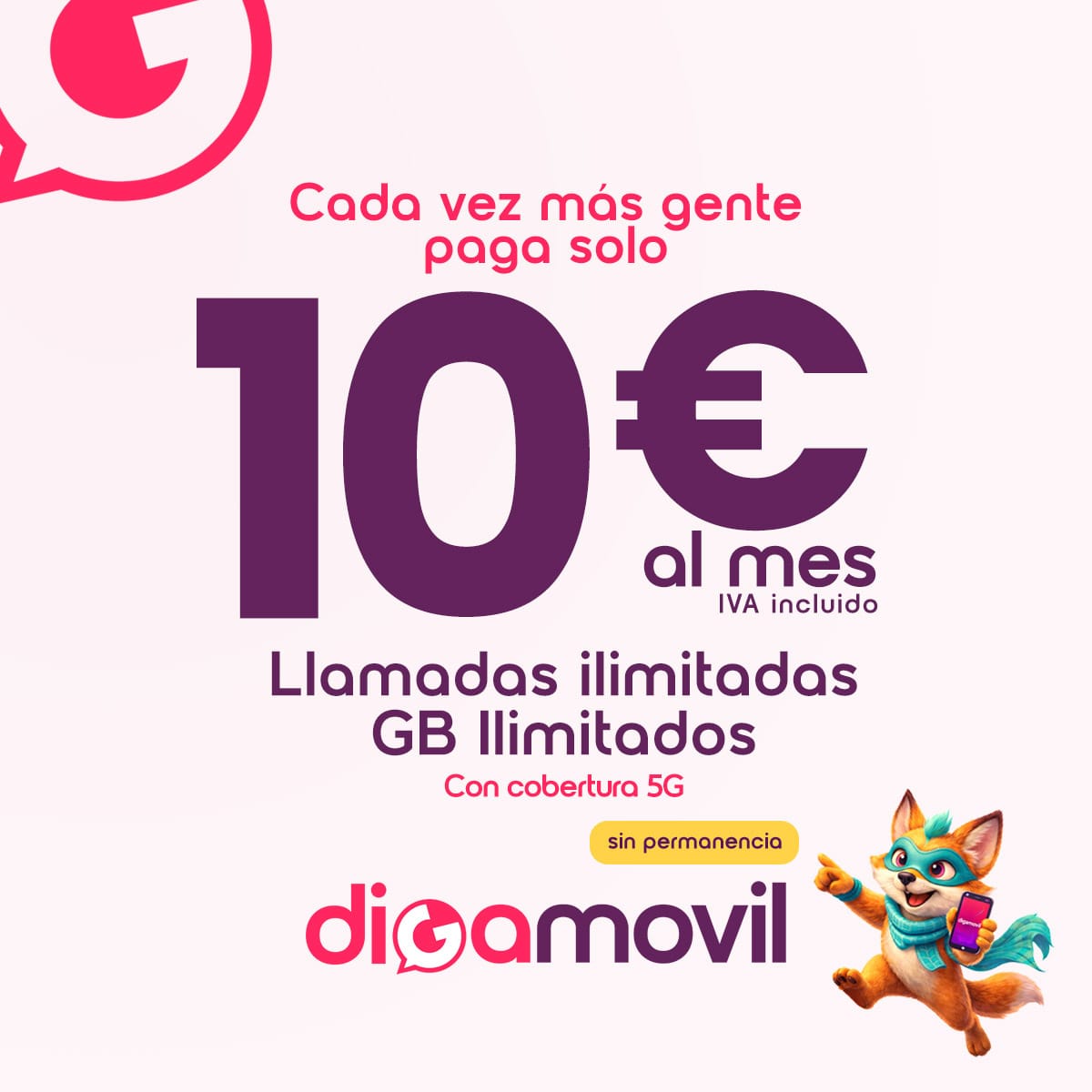 Oferta de tarifas Digamovil
